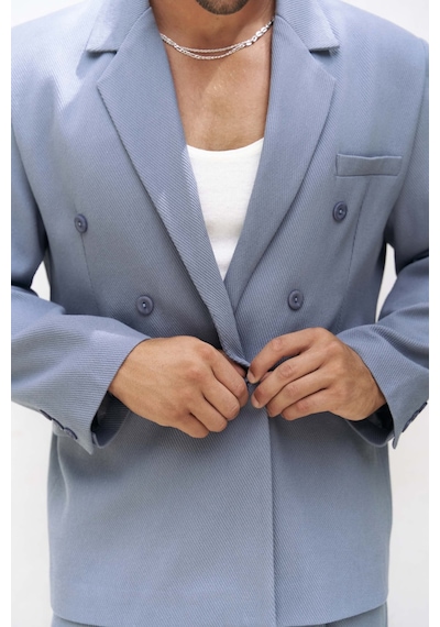 Mai Studios Co. Ayyubay İndigo Erkek Blazer Ceket İndigo