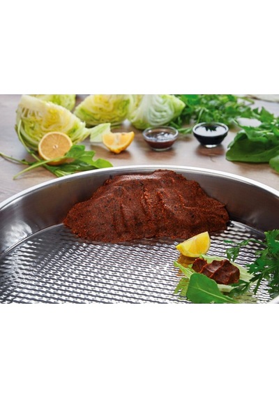 Çiğ Köfte Tepsisi Ve Leğeni 3'lü Set, 39-42-44 Cm Gri