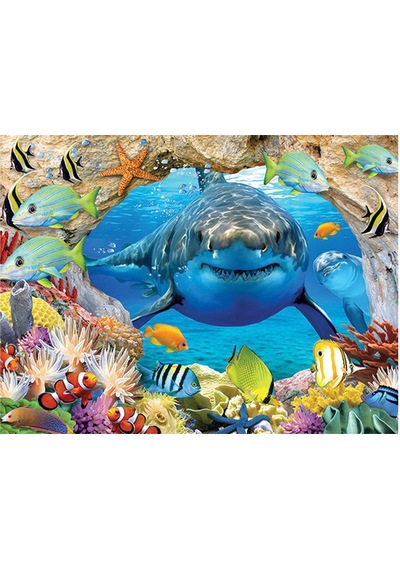 Prime 3d Okyanus Balıkları Ve Köpekbalığı Selfie Çift Taraflı Puzzle 500 Parça 37526 Prime 3d Okyanus Balıkları Ve Köpekbalığı Selfie Çift Taraflı Puzzle 500 Parça 37526