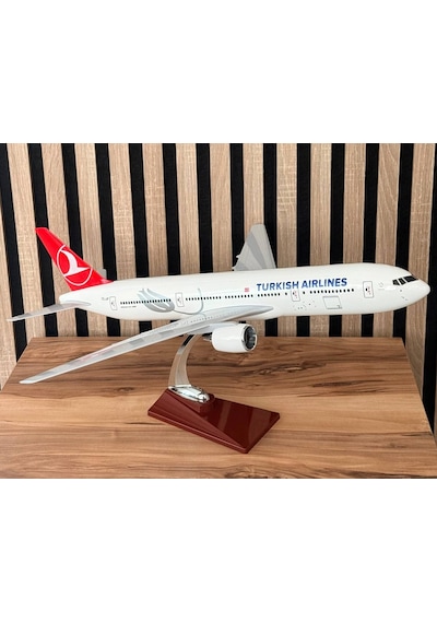 Türk Hava Yolları Özel Seri Metal Koleksiyonluk Uçak Dev Boy Standlı Model