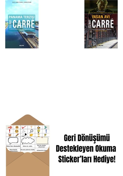 Panama Terzisi + İnsan Avı + Okuma Sticker'ları
