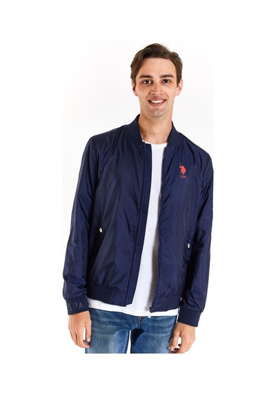 U.S. Polo Assn. Erkek Mevsimlik Spor Mont 1823056 Lacivert