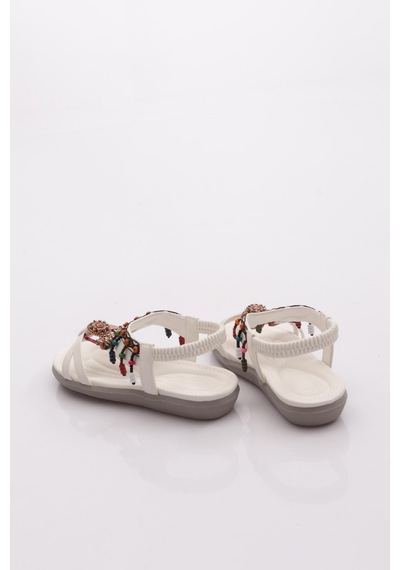 Guja 24y124 Çocuk Sandalet Beyaz
