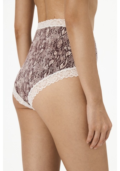 Penti Ekru Comfy Pamuklu Yüksel Bel Slip Külot