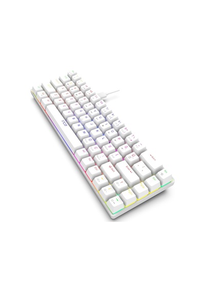 Inca Ikg-453 Empousa 68 Keys Red Switch Full Rainbow Mechanical Keyboard Yoğun Kullanımdan Sonra Bile Dokularını Kor