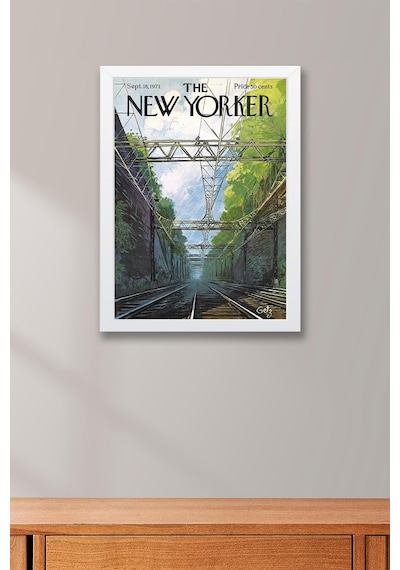 The New Yorker Çerçeveli Tablo September 18 1971