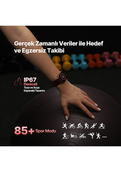 Ttec 2S13WV1 Tempus 44 MM Dikdörtgen Kasa Akıllı Saat