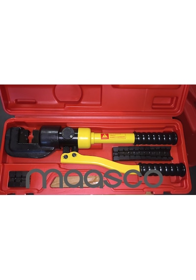 Maasco Yyq-120A Hidrolik Pabuç Sıkma Pensesi 10-120 Mm2 Açık Tıp