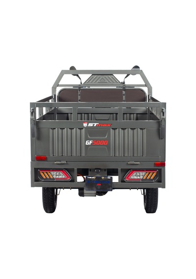 Stmax Gf5000 3 Tekerli Kasalı Elektrikli Moped - Gri