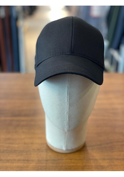 Hamze Düz Basic Pamuklu Unisex Cap Şapka Siyah