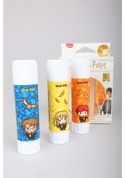 X Dekomus "wizard Icons Collection" Harry Potter Lisanslı 3'lü Stick Yapıştırıcı Altın