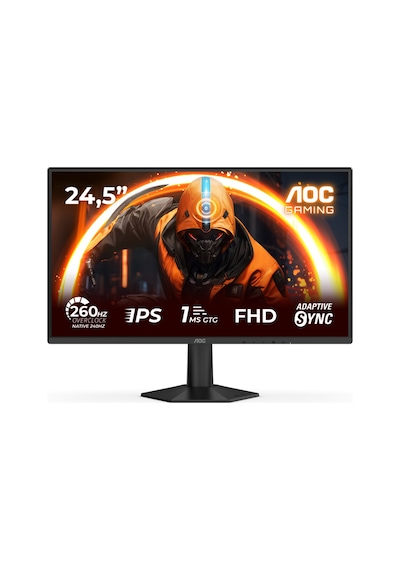 AOC 25G50Z 24.5" 1 Ms 260 Hz Hdmı Fhd Fast Ips Oyuncu Monitörü