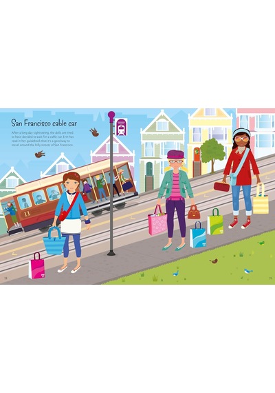 Sticker Dolly Dressing Travel 3 Adet Çok Renkli