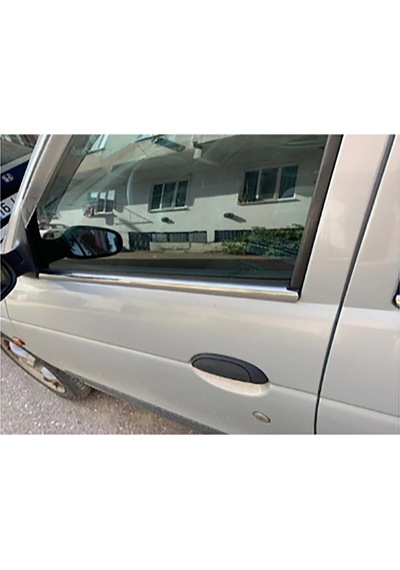 Renault Megane 1 1996-2004 Cam Çıtası Kromu 4 Prç P.çelik
