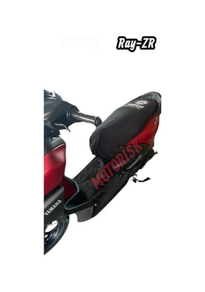 Yamaha Rayzr 2024-2025 Uyumlu Motosiklet Su İtici Sele Kılıfı Siy