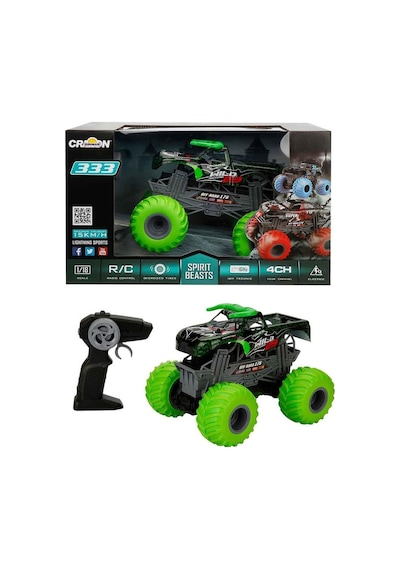 1:18 Uzaktan Kumandalı Spirit Beasts Pick Up USB Şarjlı Araba 25 cm