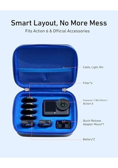 Osmo Action 6 İçin Taşıma Çantası Disadv Series For Djı Osmo Action 6