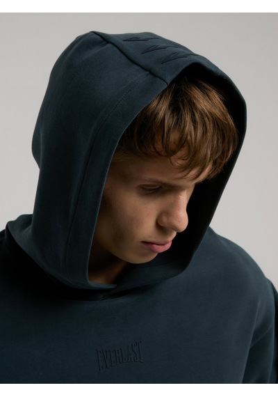 Everlast Ever Relaxed Comfort Kapüşonlu Antrasit Erkek Sweatshirt Koyu Gri