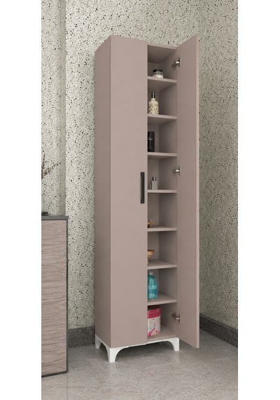 8 Raflı Mdf Beyaz 2 Kapaklı Çok Amaçlı Mutfak Dolabı Banyo Dolabı Çok Amaçlı Dolap Atlantik Çam Krem 8 Raflı Mdf Beyaz 2 Kapaklı Çok Amaçlı Mutfak Dolabı Banyo Dolabı Çok Amaçlı Dolap Atlantik Çam Krem