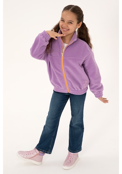 U.s. Polo Assn. Kız Çocuk Lila Hırka Örme 50318001-vr034 Lıla