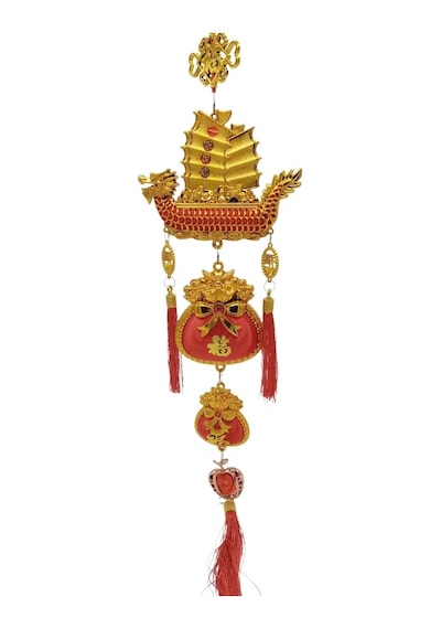 Feng Shui Dragon Şans Ve Bereket Askılık 90 Cm