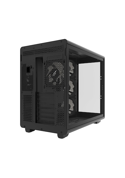 Hc710 850w 80+ Bronze Argb Akvaryum Atx Mid Tower Siyah Gaming Kasa