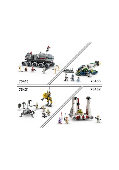 LEGO® Star Wars: Klon Savaşları Felucia Savaşı Ayrılıkçı TNG 75435 - 9 Yaş ve Üzeri Çocuklar için Yaratıcı Oyuncak Yapım Seti (976 Parça) LEGO® Star Wars: Klon Savaşları Felucia Savaşı Ayrılıkçı TNG 75435 - 9 Yaş ve Üzeri Çocuklar için Yaratıcı Oyuncak Yapım Seti (976 Parça)