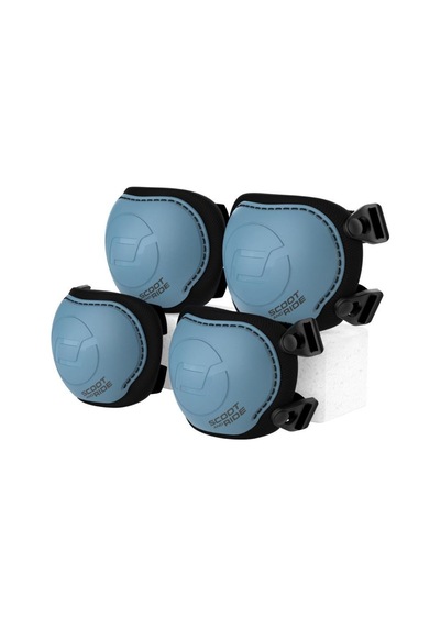 Scoot And Ride Xxs-s Dizlik Ve Dirseklik Scooter Koruyucu Set Petrol Mavisi 230925-00015 Çok renkli