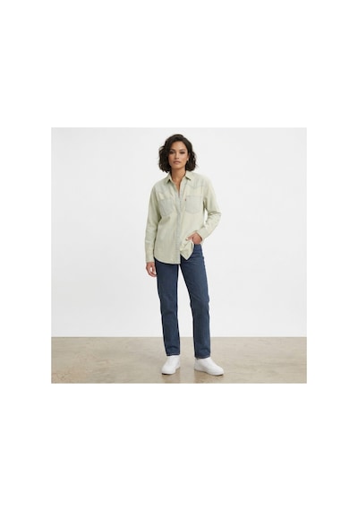 Levi's Kadın Pamuk Kot Gömlek Açıkmavi