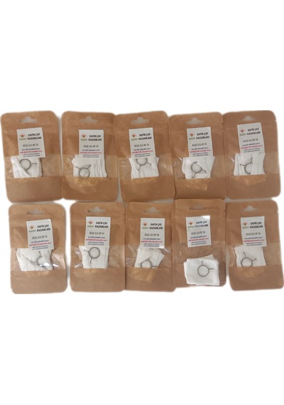Çay Ocağı Kazanı İçin Musluk Bezi 10 Paket 50 Adet Musluk Süzgeci