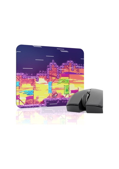 Celeste Kaymaz Dikişli Kauçuk Oyuncu Mousepad V5 - 22x18 Gaming Mouse Pad Fare Altlığı