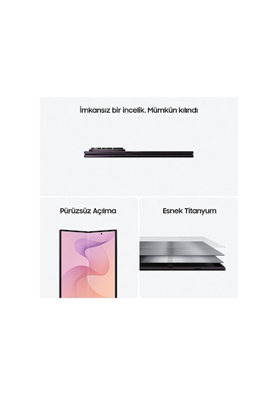 Samsung Galaxy Z Fold8 Ultra 12 GB 256 GB (Samsung Türkiye Garantili)