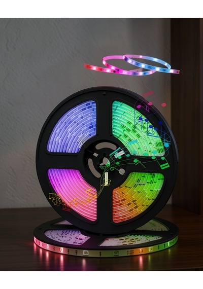 5 Metre Şerit Led Rgb Işıklı Uucz5mşeritled3
