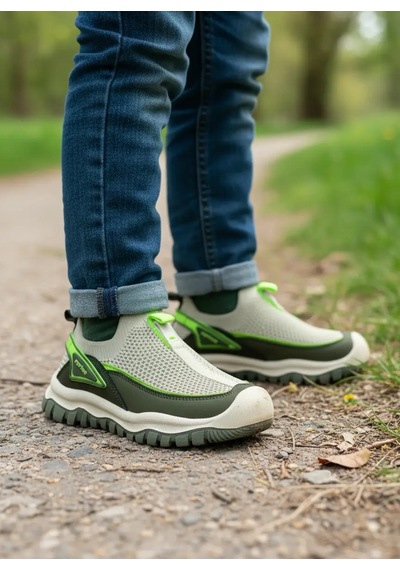 Pepino 2233 Çocuk Rahat Sneaker Haki