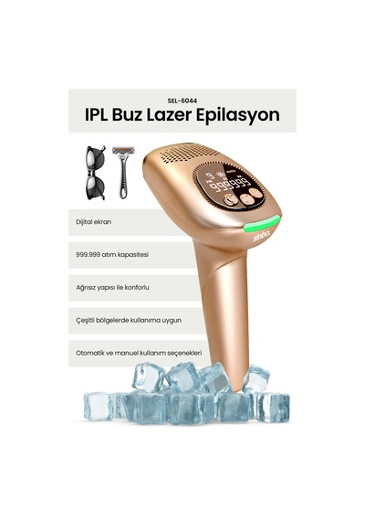 Sinbo Sel - 6044 Lazer Epilatör Gold