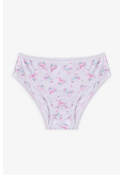 Penti Renkli Kız Çocuk Lovely Pamuklu 5'li Slip Külot