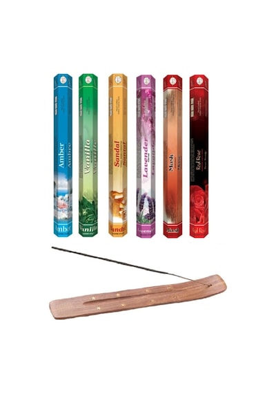 Flute 120 Adet Karışık Tütsü + Tütsülük