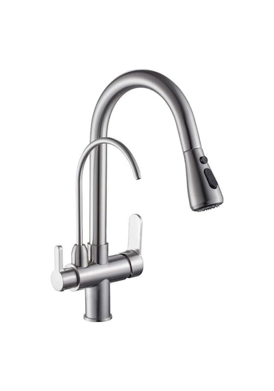 Fleko Krom Spiral Arıtmalı Eviye Bataryası Sp4434A