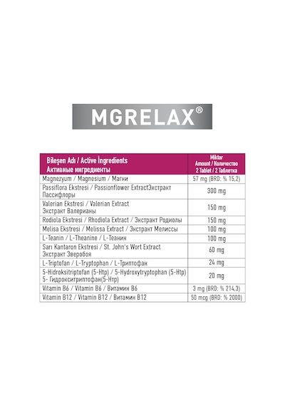 Galata Healthcare Mgrelax 60 Tablet