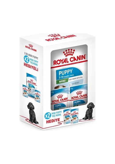 Royal Canin Mini Puppy Yavru Kuru Köpek Maması 2 KG + Pouch 2 Adet