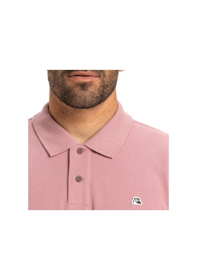 Quıksılver Quiksilver Dna Erkek Polo Tişört Lıl Pembe