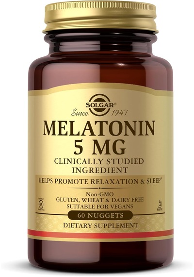 Solgar Melatonn 5 Mg 60 Nuggets - Helps Promote Relaxation & Rest 60 Aromasız