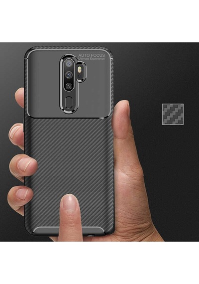 Oppo A9 2020 Kilif Karbon Silikon Case 392449639