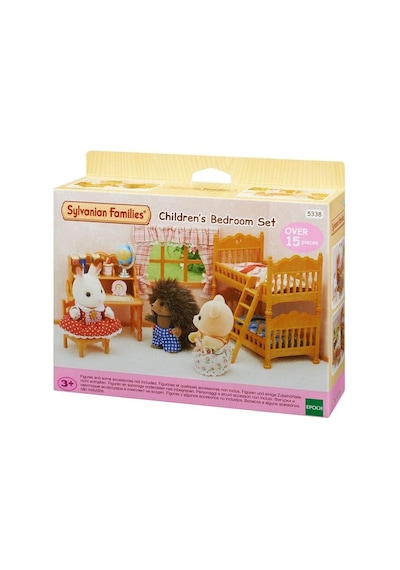 5338 Sylvanian Families, Çocuk Yatak Odası Seti, +3 Yaş, Figürler Ayrı Satılır. 44 Cats
