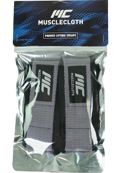 Musclecloth Padded Lifting Straps Gri