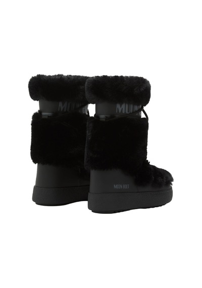 N001 Black Bot Kadın 80d2450210-n001 Moon Boot Ltrack Faux Fur High Wp Black Siyah