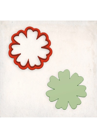 Çiçek-1 Kurabiye Kalıbı Şekillendirici Kopat 8cm