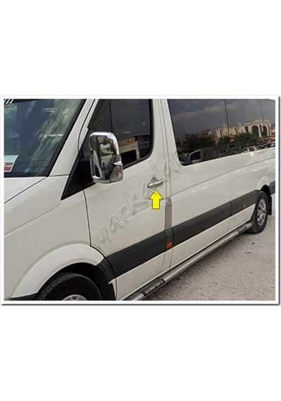 Woc Chrome Vw Crafter Krom Kapı Kolu 2006-2017 4 Kapı Paslanmaz  Ç