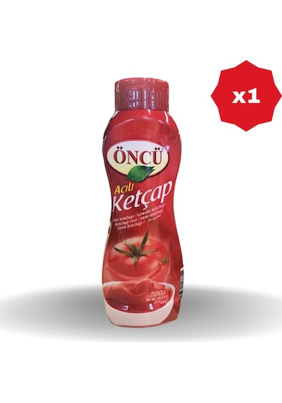 Öncü Ketçap Acılı 700 Gr - 1 Adet