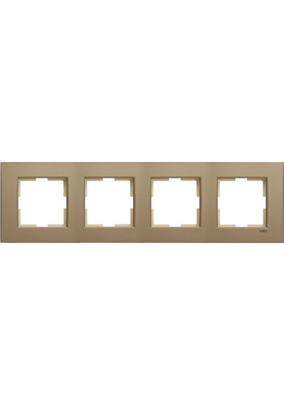 Viko Artline Novella Bronz Dörtlü Çerçeve - 92190624